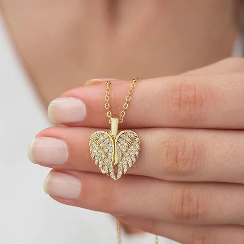 14 K Gold Plated Customizable Heart Necklace