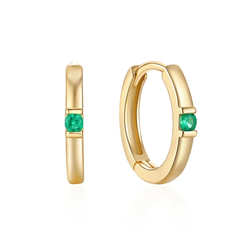 Julane green earring